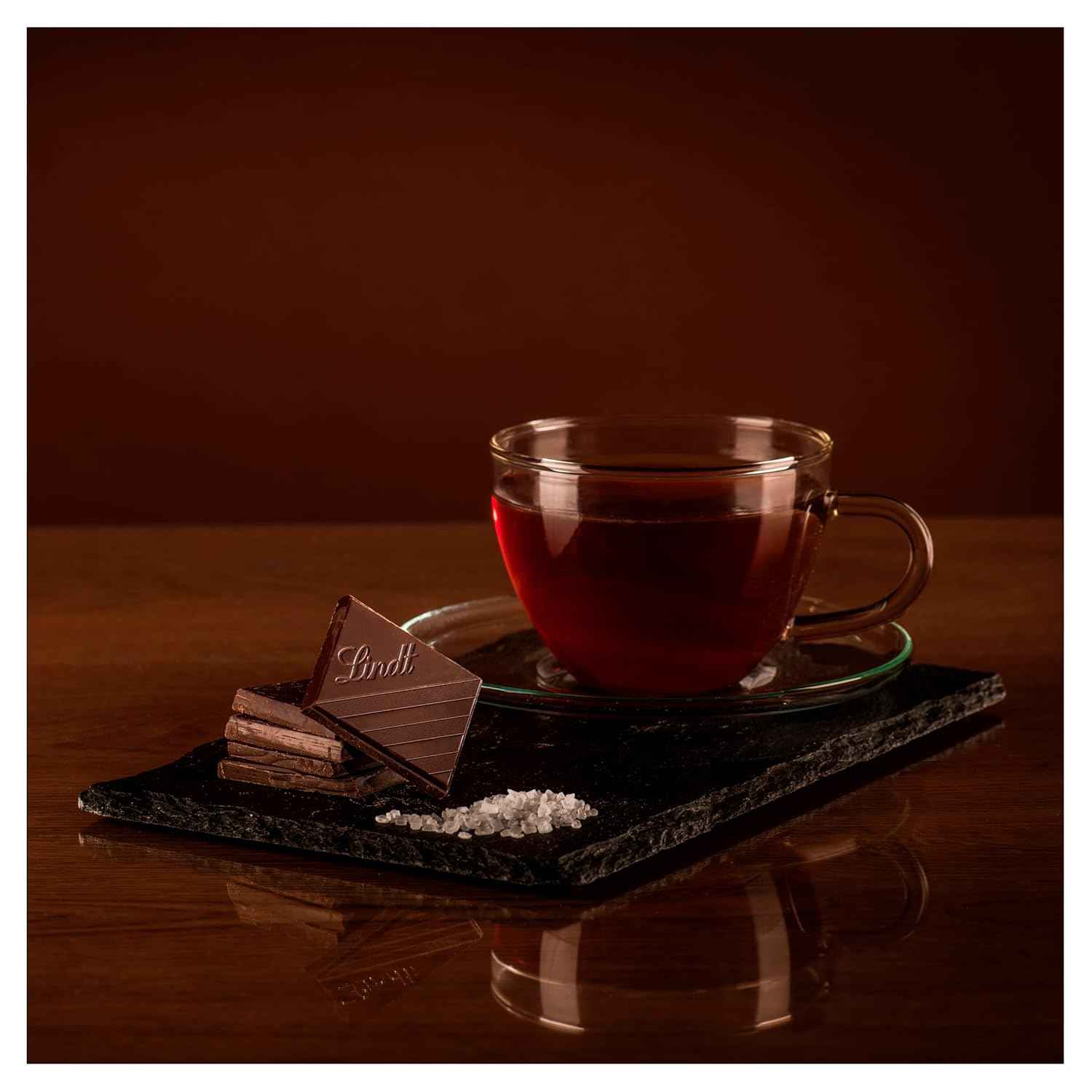 Lindt Excellence Sea Salt Touch Chocolate 100 Grams(Pack of 02)
