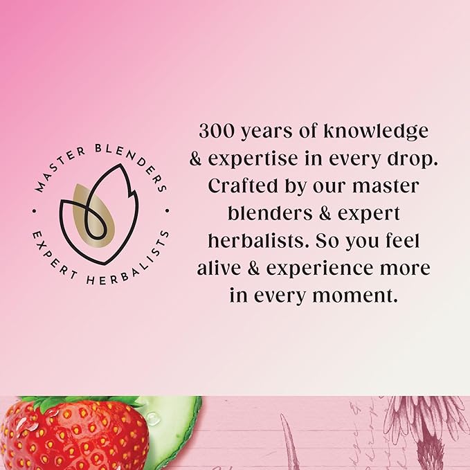 Twinings Glow Strawberry Cucumber Tea with Aloe Vera - 40g