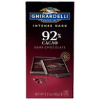 Ghirardelli 92% Intense Dark Chocolate Bar, 90g (USA)