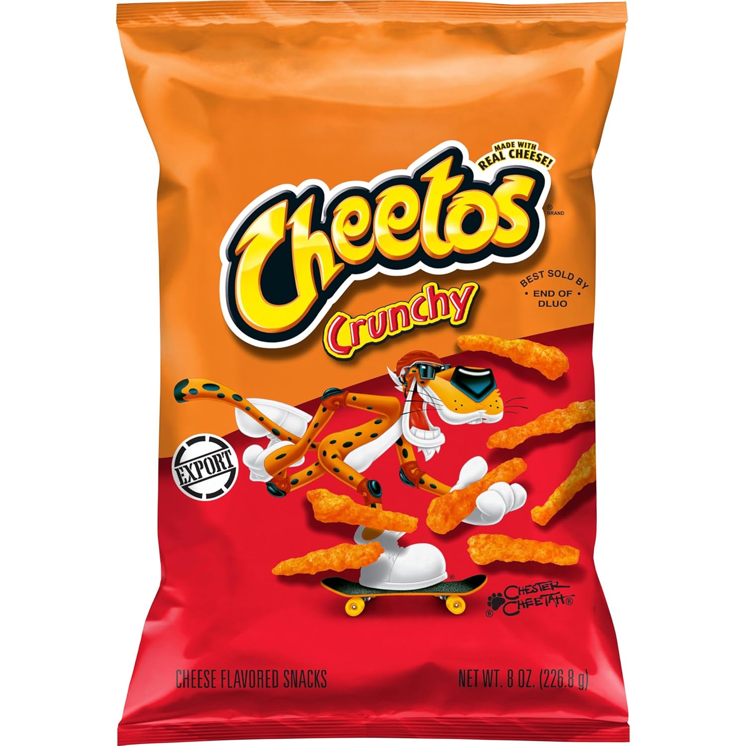 Cheetos Crunchy Pouch, 226.8 G (Pack of 02)