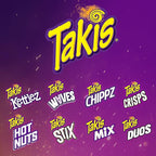 Takis Crisps Blue Heat – Extreme Spicy Blue Flavored Potato Chips, Stackable Snack,155.92g (Imported)