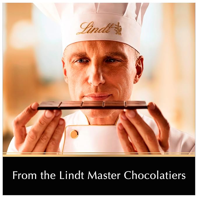 Lindt Excellence Caramelised Hazelnut Dark Chocolate Bar, 3.53 oz ℮ 100 g (Pack of 02)