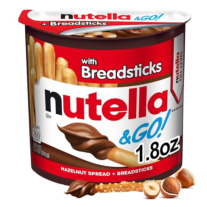 Nutella & Go with Breadsticks, 52 g (Pack of 02)
