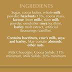 Lindt Gold Tab Chocolate with Hazelnut 300 gm Pack