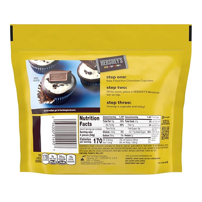 HERSHEY'S Chocolate Miniature, 294 Gm