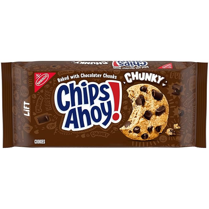 Chips Ahoy!! Real Chocolate Chunky Cookies, 333 Gram (Pack of 02)