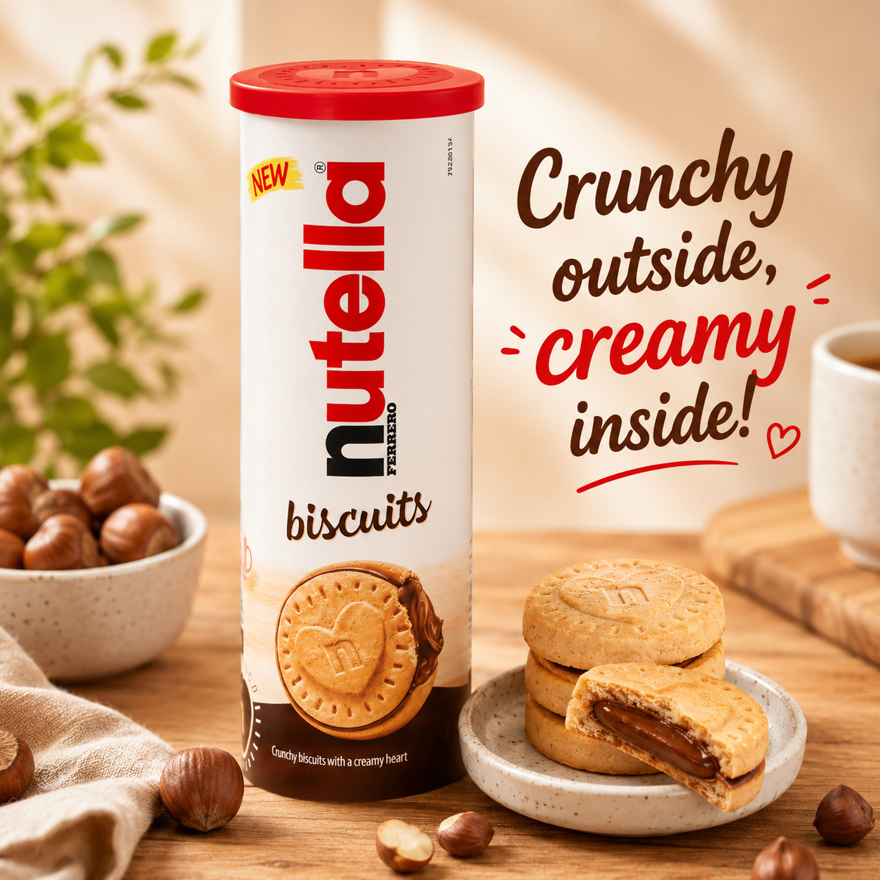 Nutella Biscuit 166g