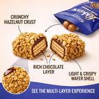 Lekkers Minis Crunchy Hazelnut Wafer Chocolates – 150g for Irresistible Snacking