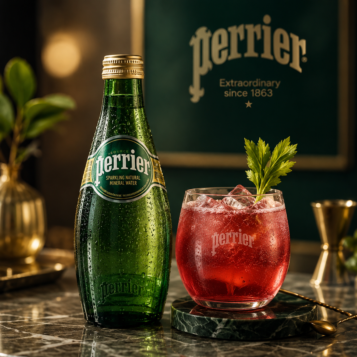 Perrier Sparkling Water 330ml Pack of 24 Imported from France
