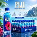 Fiji Natural Artesian Water 330ml - Pack of 24 Bottles