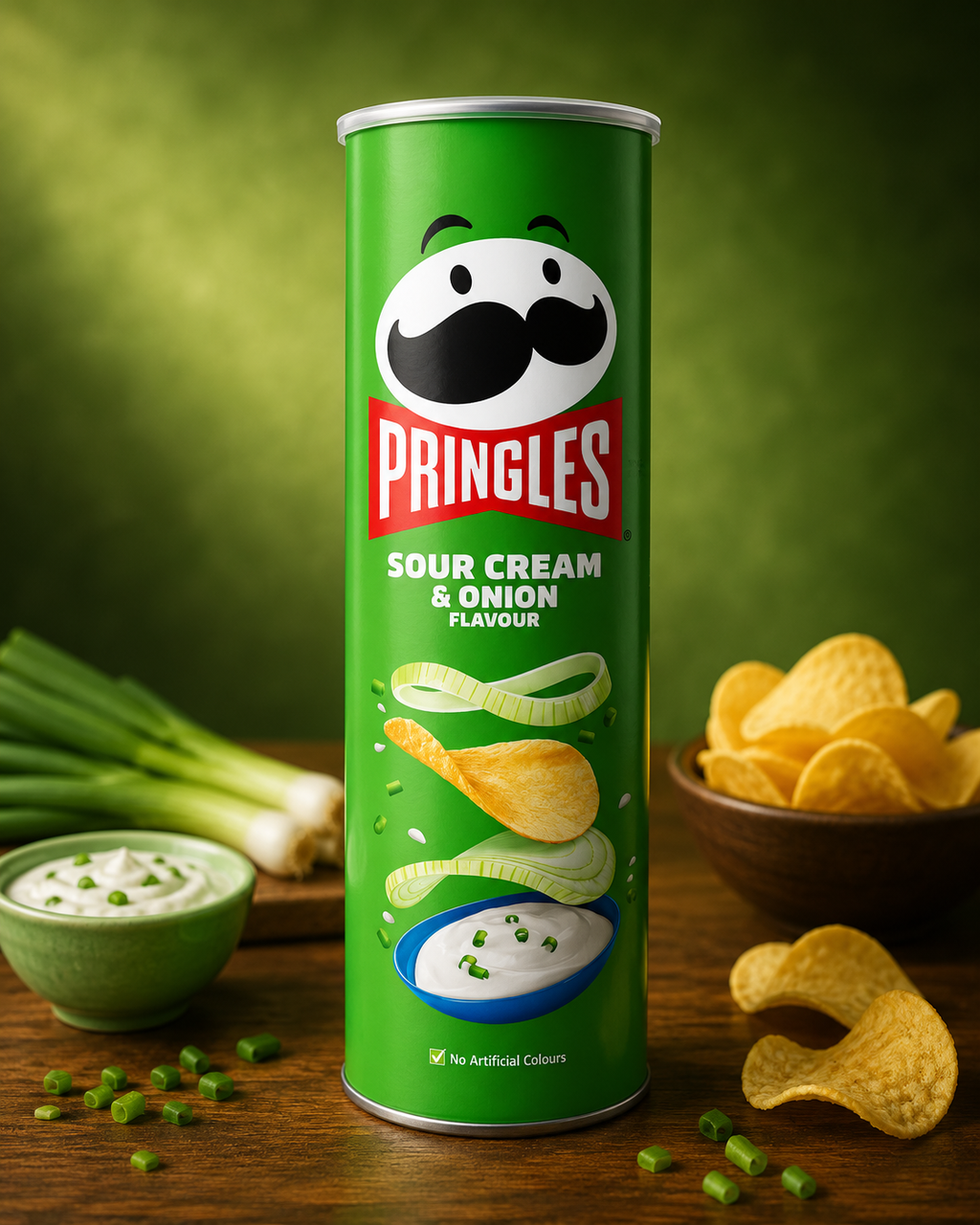 Pringles Sour Cream & Onion 158g
