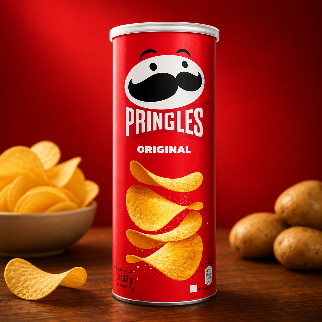 Pringles Original Chips Pack 158g (Pack of 02)