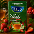 Tetley Super Green Tea - Revitalise Green Tea IMPORTED for Energy and Wellness