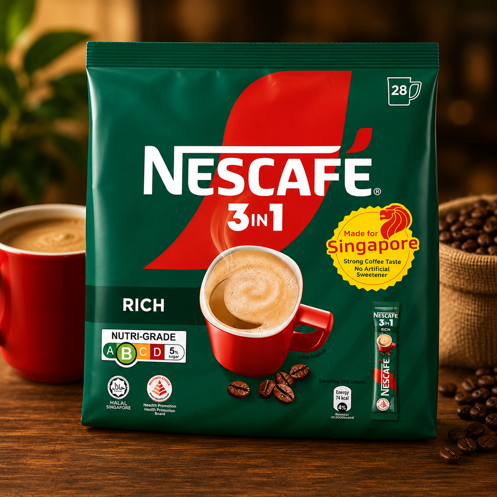 Nescafe 3 in 1 Rich Coffee Sachets
