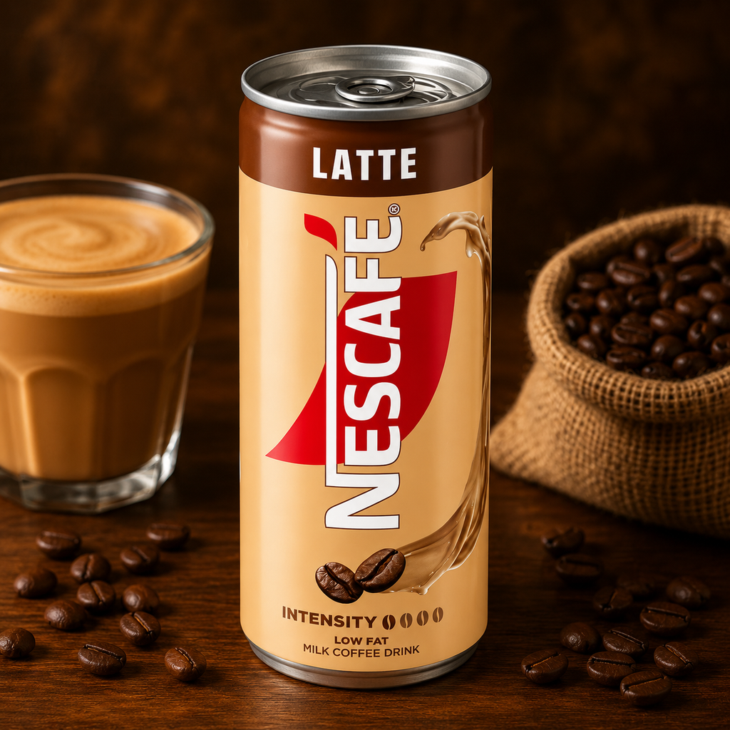 Nescafe Latte Ready to Drink Coffee Pack of 03 (Malaysia)