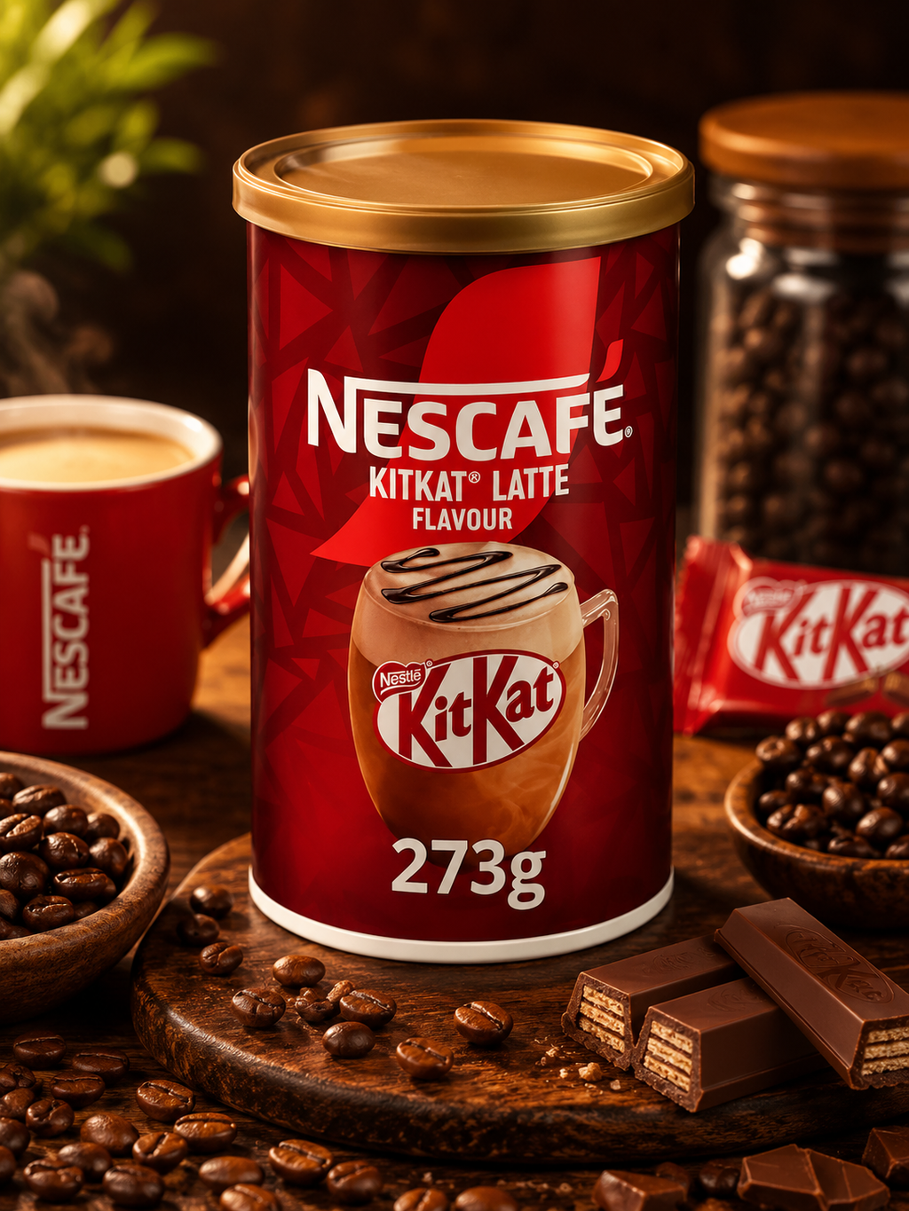 Nescafé KitKat Flavoured Instant Coffee | Chocolatey Coffee Break