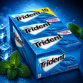 Trident Imported Sugar Free Gum, Original Flavour, 14 Count (Pack of 12)