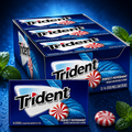 Trident Sugar Free Gum Perfect Peppermint Refreshingly Long Lasting, 12 Pack