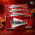 Trident Cinnamon Sugar Free Gum, 14 Sticks, 26 g, 12 Pack