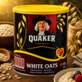 Quaker White Oats 500g - Nutritious Whole Grain Breakfast Option