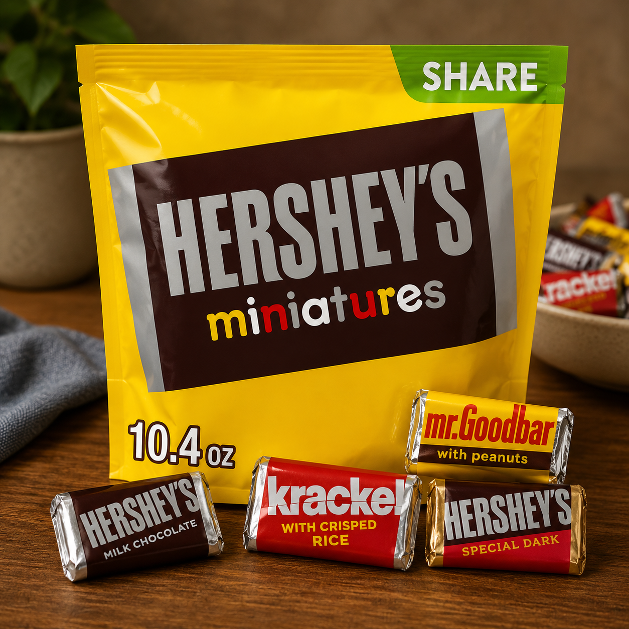 HERSHEY'S Chocolate Miniature, 489 Gm
