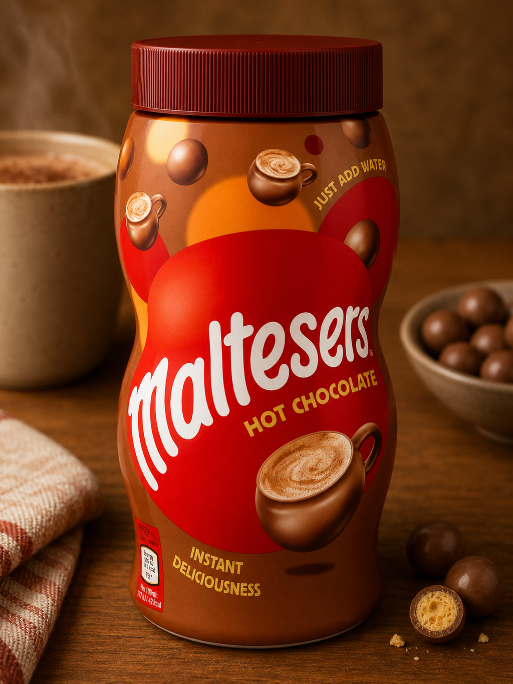 Maltesers Teasers Hot Chocolate Drink Powder,350 G
