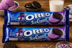 Oreo Chocolate Chip Sandwich Cookies With Blueberry Ice Cream Flavore 133g Pack Of 2 (Imported)