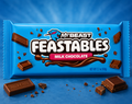 Mr Beast Milk Chocolate Bar 60g Premium Feastables Chocolate