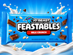 Mr Beast Feastables Milk Crunch Chocolate With Rice Puffed Smoothness 60gm Imported