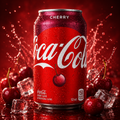 Coca-Cola Cherry Coke 355ml - Refreshing Cherry Flavor in Every Sip