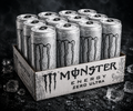 Monster Energy Drink Ultra Zero - Pack of 12 Cans x 500ml Each