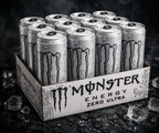 Monster Energy Drink Ultra Zero - Pack of 12 Cans x 500ml Each