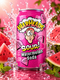 Warheads Grape Soda 330ml (USA) ( pack of 2 )