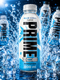 Prime Hydration Drink Ice Blue Chill 500 ml (USA) ( pack of 2 )