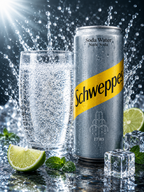 Schweppes Soda Water (Pack of 03) Malaysia (Pack of 03)