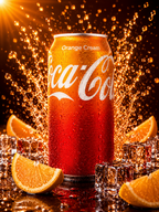 Coco Cola Orange Cream 355 ml (UK)