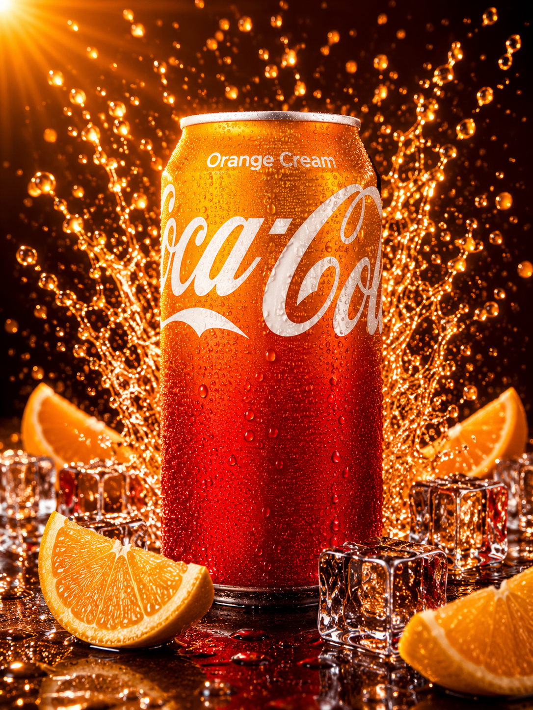 Coco Cola Orange Cream 355 ml (UK)