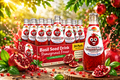 American Delight FlavoWhite Drink with Basil Seed - Pomegranate FlavoWhite Fruit Drink | Pack of 24 x 300ml Each