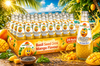 American Delight Mango Basil Seed Drink 300ml x 24 – Refreshing Fruit Beverage with Sabja Seeds