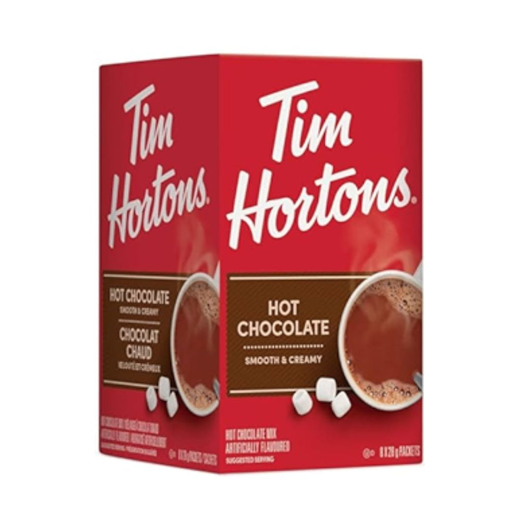 Tim Hortons Hot Chocolate Sticks - Creamy Cocoa Drink (8 Sticks × 28g)