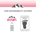 Evian Mineral Water 500ml Bottles - Naturally Filtered Drinking Water Case of 24