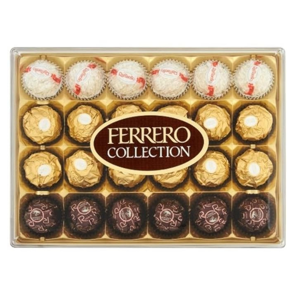 Ferrero Collection T24 Chocolate, Imported Chocolates, Ideal For Gifting, Birthday Gift, Croquante Nut, Chocolate Collection, Variety Packs Available,(269.4 Gm)