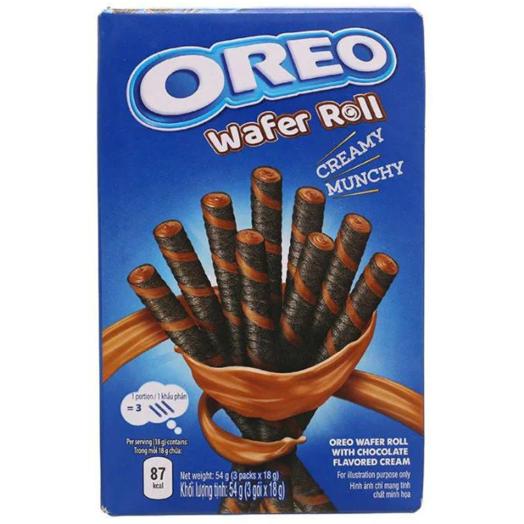 Oreo Chocolate Wafer Roll 54g(Pack of 02)