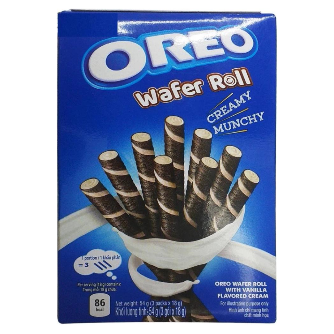 Oreo Vanila Wafer Roll 54g (Pack of 02)