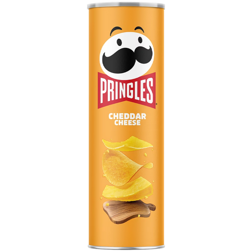 Pringles Cheddar Cheese 158g Pack of 2 - Delicious Snack for Cheese Lovers