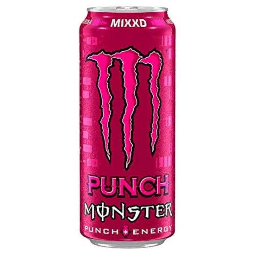 Monster Energy Drink Mixxd Punch 500 ml (UK) ( Pack of 2)