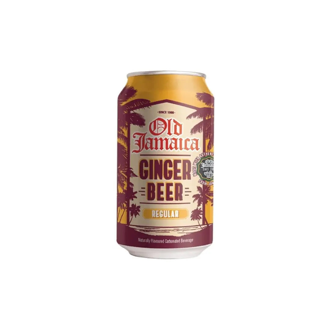 Old Jamaica Non-Alcoholic Ginger Beer Regular 330 ml (USA)