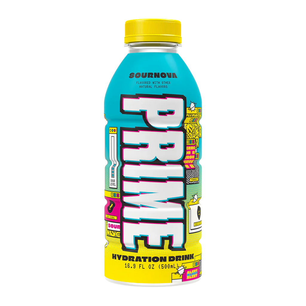 Prime Hydration Drink Sour Nova 500 ml (USA) ( pack of 2 )
