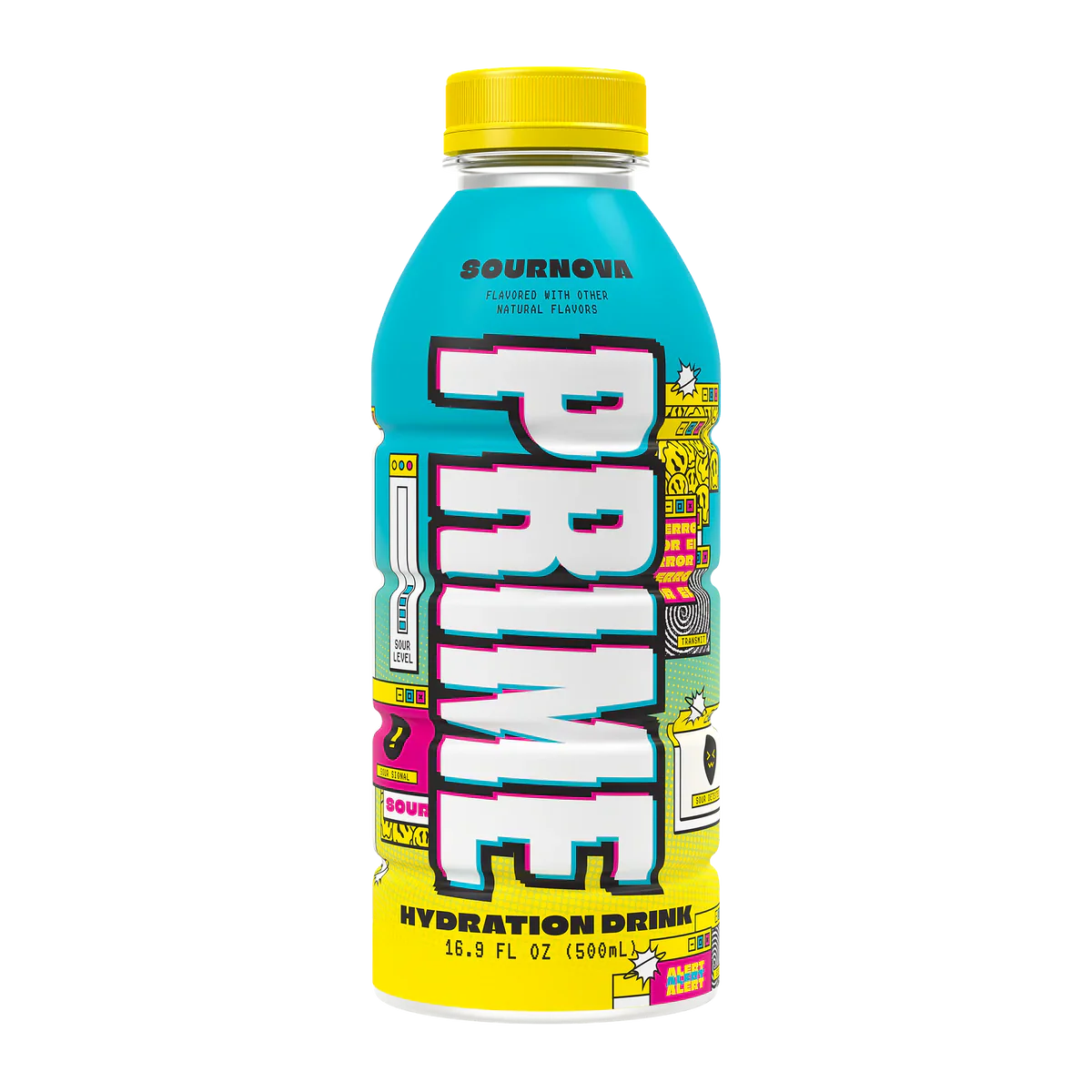 Prime Hydration Drink Sour Nova 500 ml (USA) ( pack of 2 )