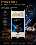 Lindt Sea Salt Chocolate Excellence 100 Grams (Pack of 02)